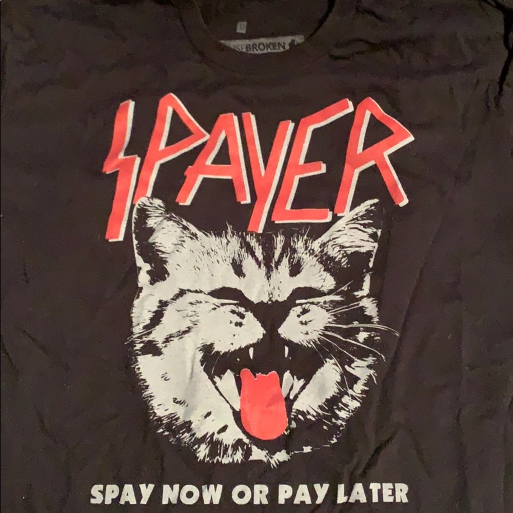 “spayer” t shirt